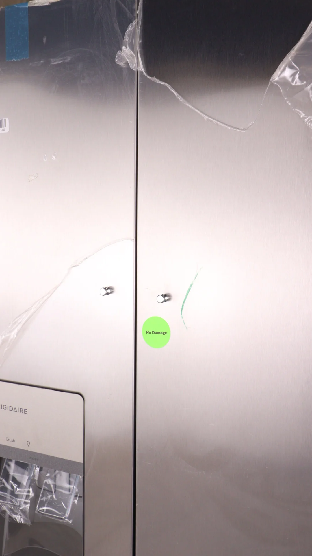 FRIGIDAIRE 36 IN 25.6 CU FT. STAINLESS STEEL SIDE-BY-SIDE REFRIGERATOR WITH EXTERIOR WATER AND ICE D - Inhomebuy