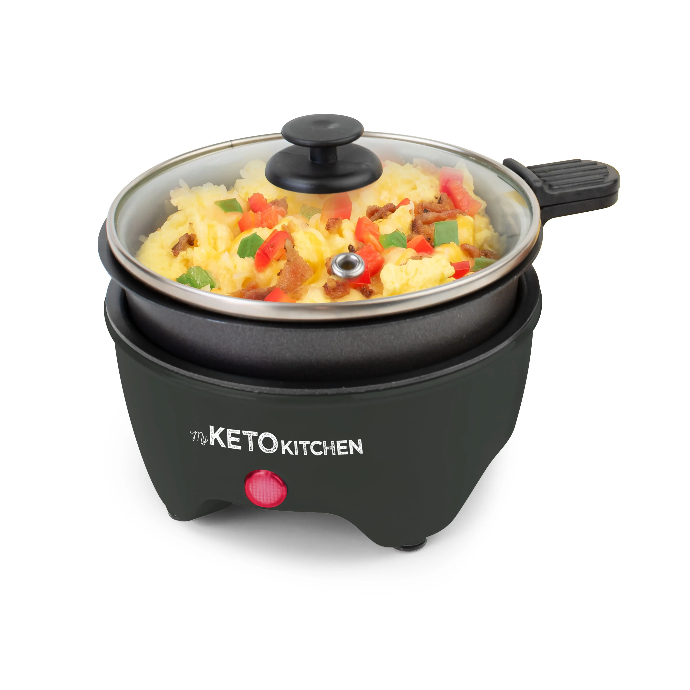 My Keto Kitchen Electric Personal Multi-Cooker, Blackberry - Inhomebuy