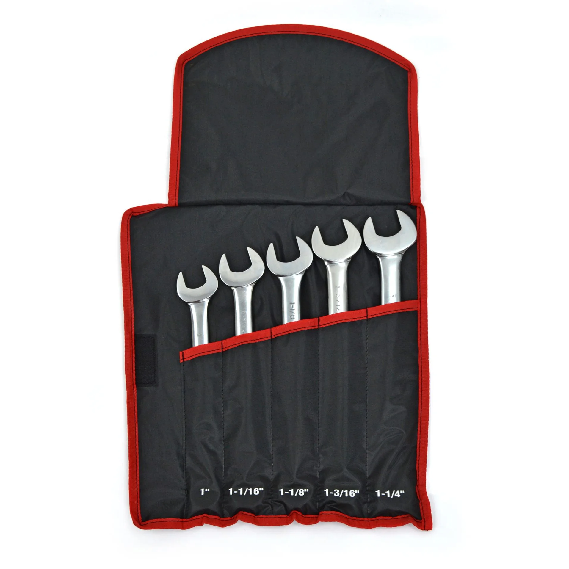 Hyper Tough 5-Piece SAE Jumbo Combination Wrench Set - Inhomebuy