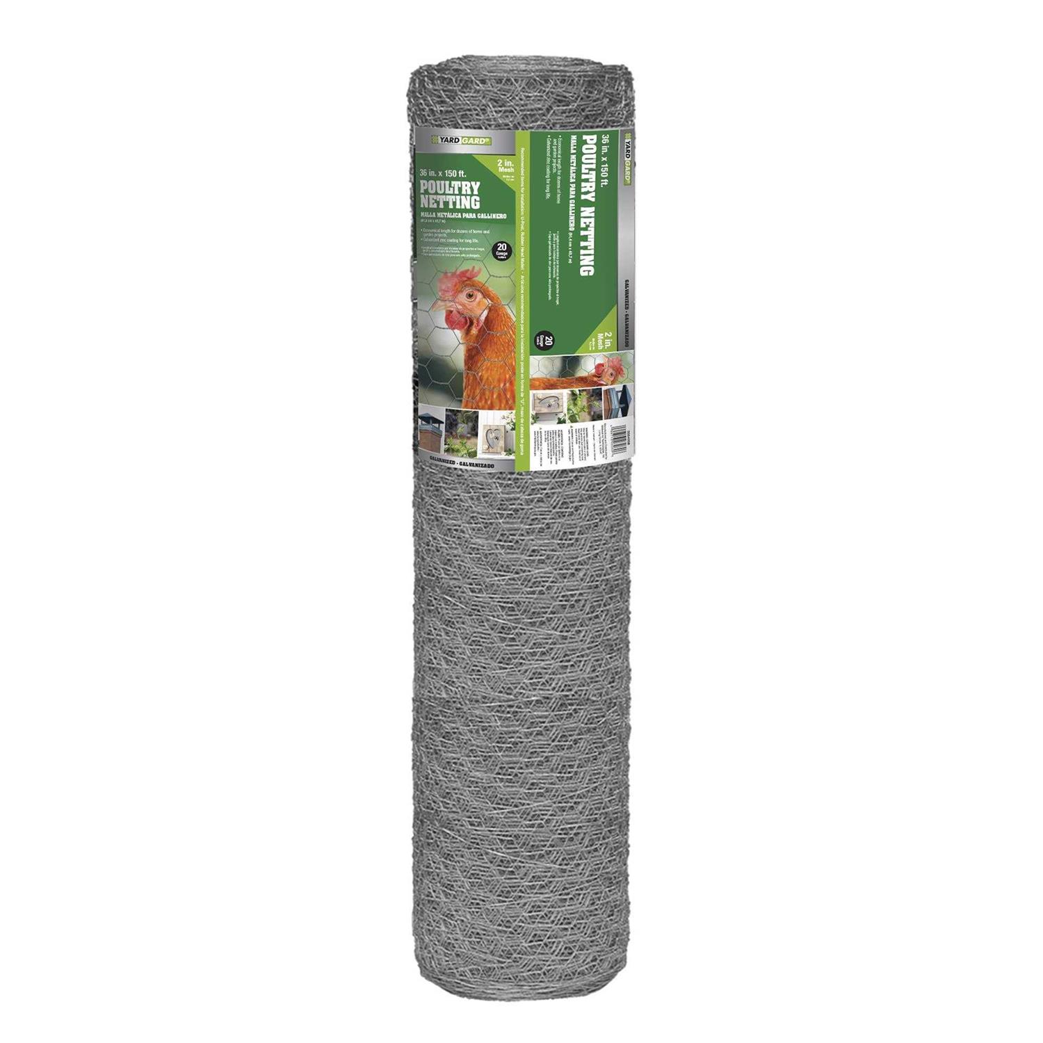 YARDGARD Green Vinyl Welded Wire Fence - Inhomebuy