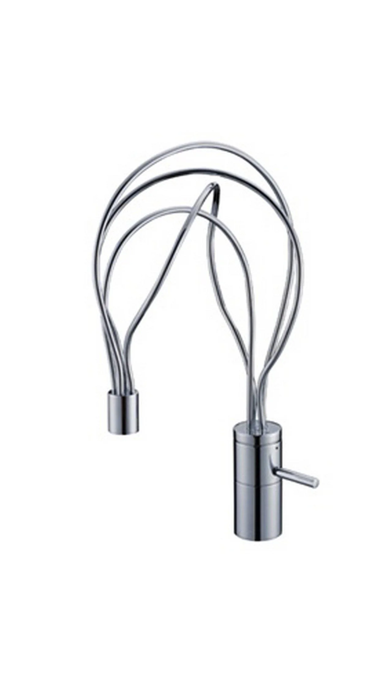 KubeBath Aqua Filli Single Lever Bathroom Vanity Faucet - Chrome , AFB070 - Inhomebuy