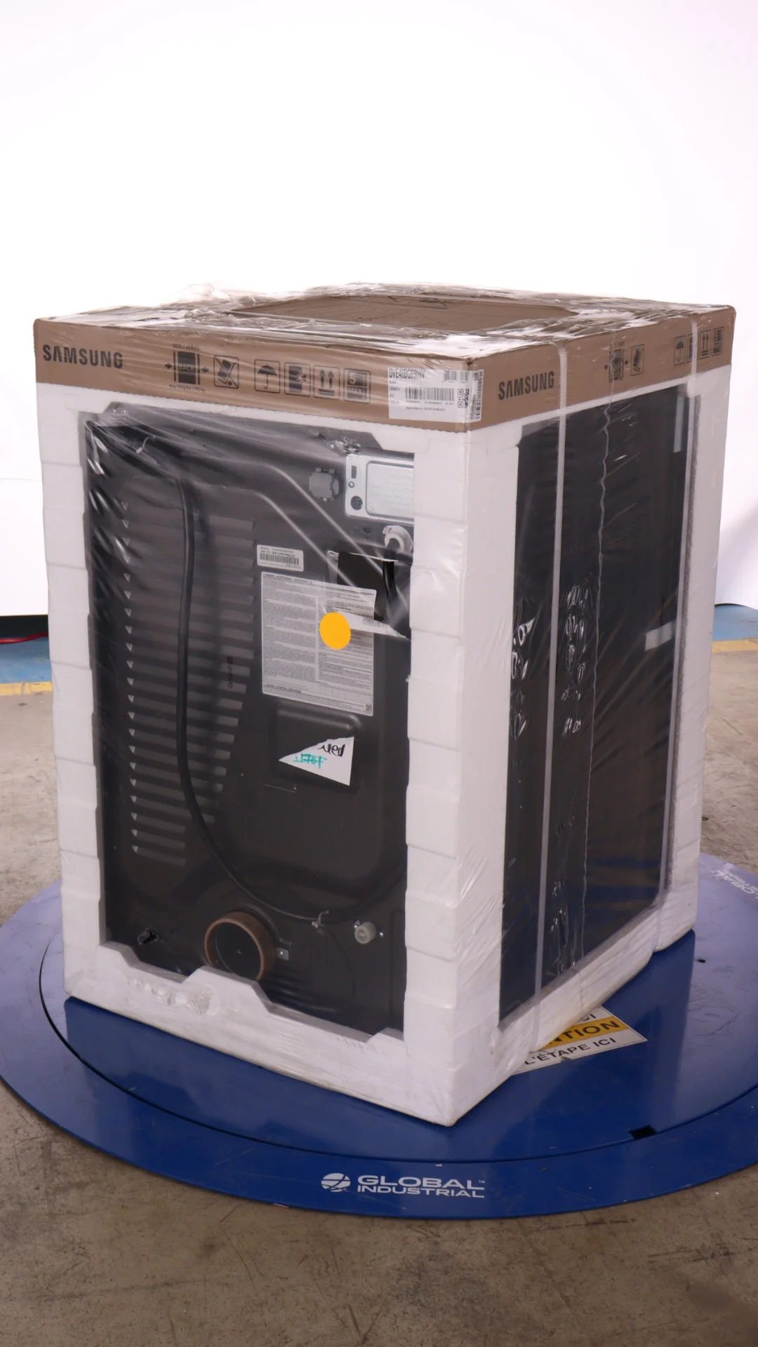 Samsung Reversible Side Swing Door Stackable Electric Dryer - DVE51CG8005VAC - Inhomebuy