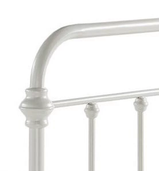 Weston Home Nottingham Metal Twin Bed, Blue Steel - Inhomebuy