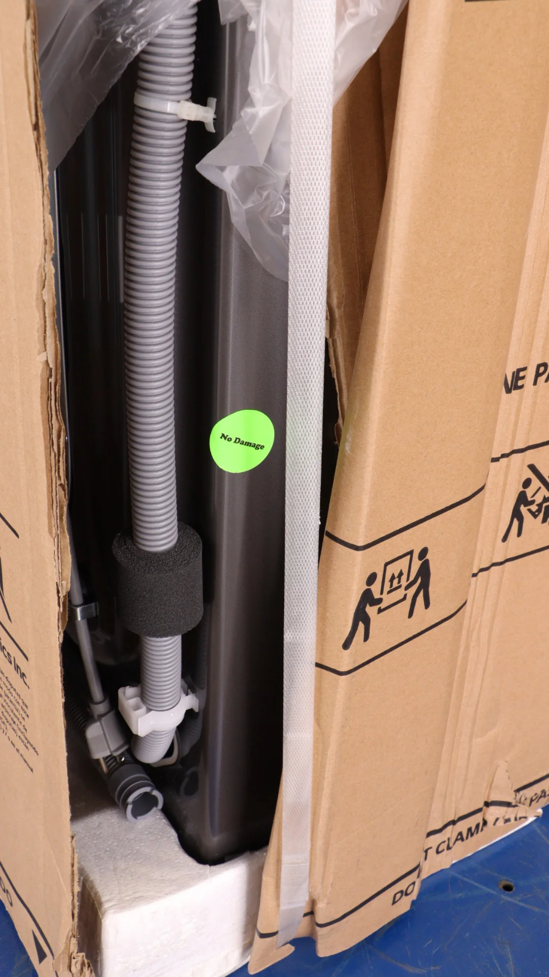 LG 5.8 CU FT. BLACK STEEL FRONT LOAD WASHER WITH TURBOWASH TECHNOLOGY - WM6500HBA - Inhomebuy