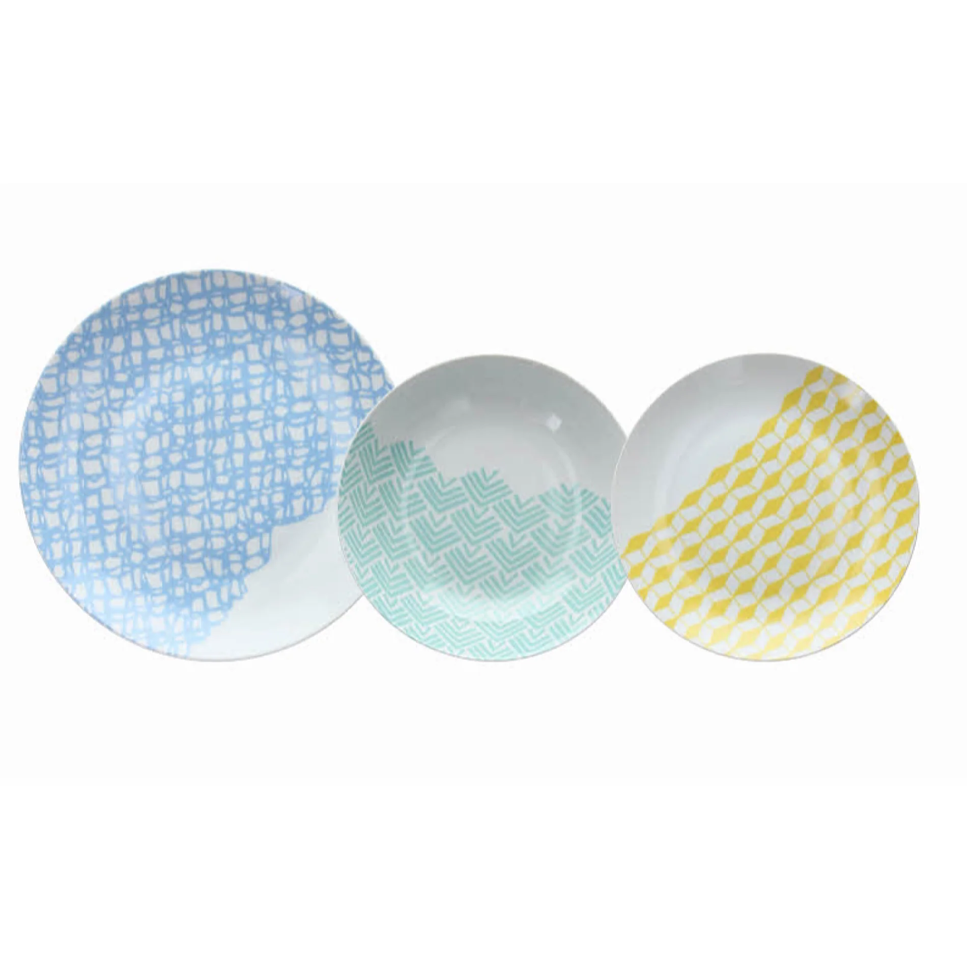 Tableware Madison Happiness Dinner Set 18pcs - Inhomebuy