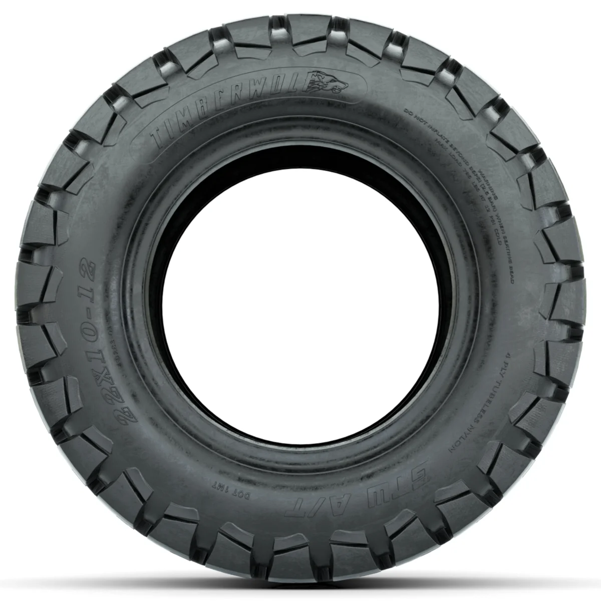 GTW Timberwolf 22 inch All-Terrain Golf Cart Tire 22x10-12 |4-Ply |LIFTED CART | Each - Inhomebuy
