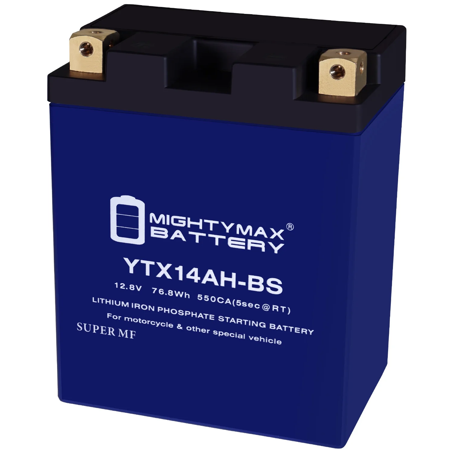 YTX14AH-BS Lithium Replacement Battery compatible with YTX14AH-BSLIFEPO4156 - Inhomebuy