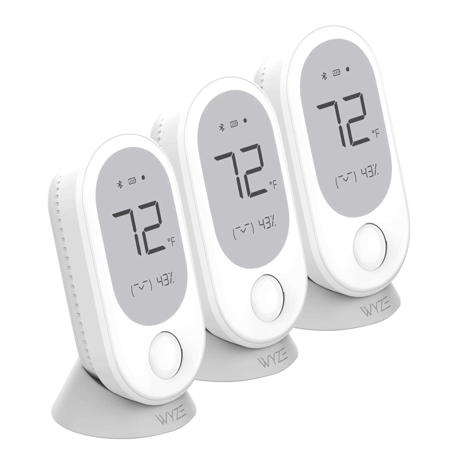 Wyze 3-in-1 Digital Room Sensor for Smart Thermostat - Inhomebuy