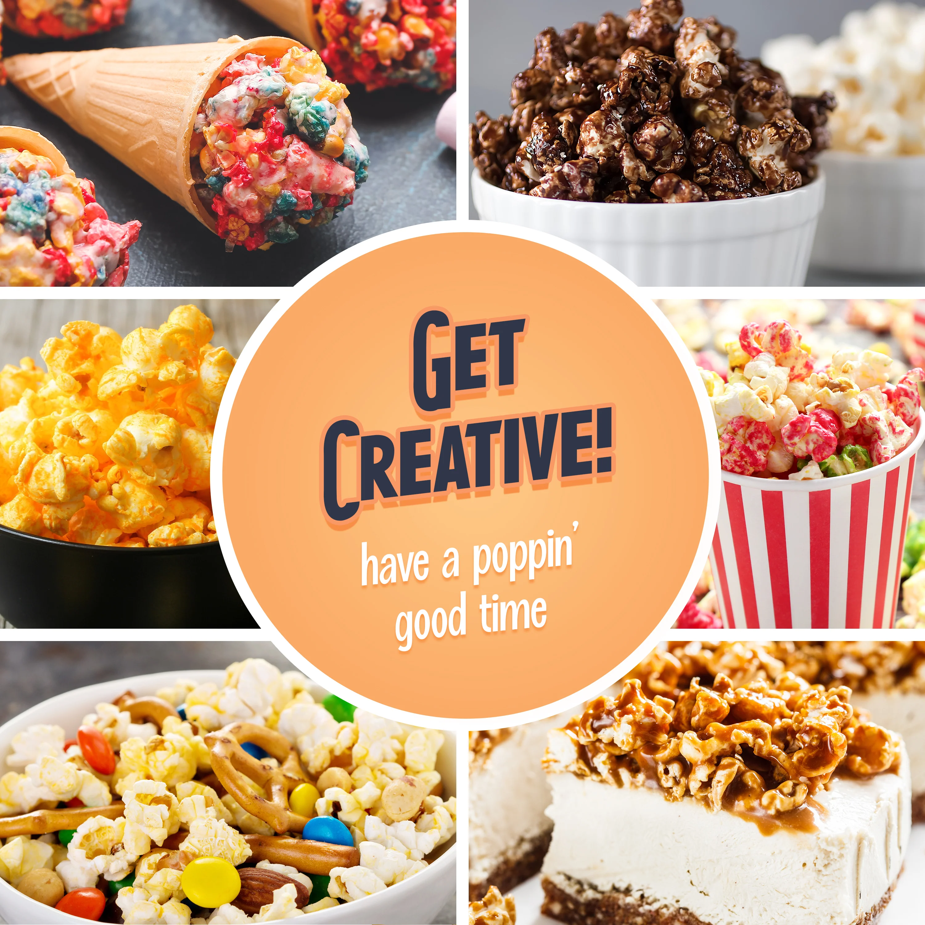 Air-Pop Popcorn Maker, White - Inhomebuy