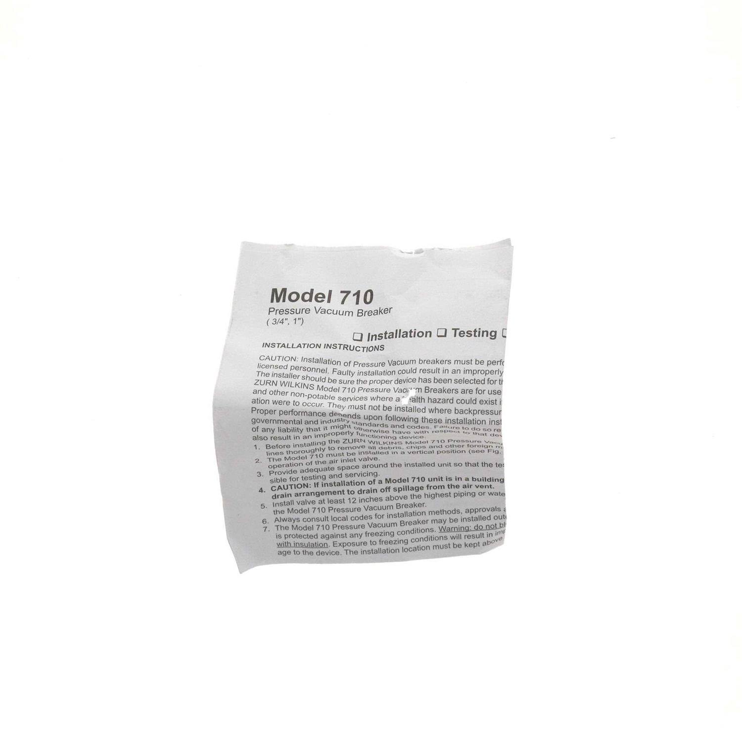 Zurn Wilkins 3/4 350 Double Check Backflow Preventer 34-350 - Inhomebuy