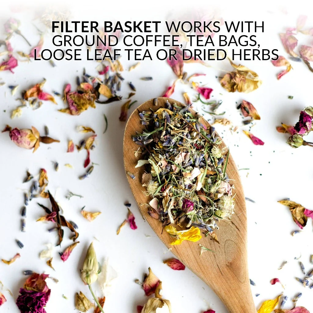 Café' Ice 3-Quart Iced Coffee and Tea Brewing System with Plastic Pitcher, Black - Inhomebuy