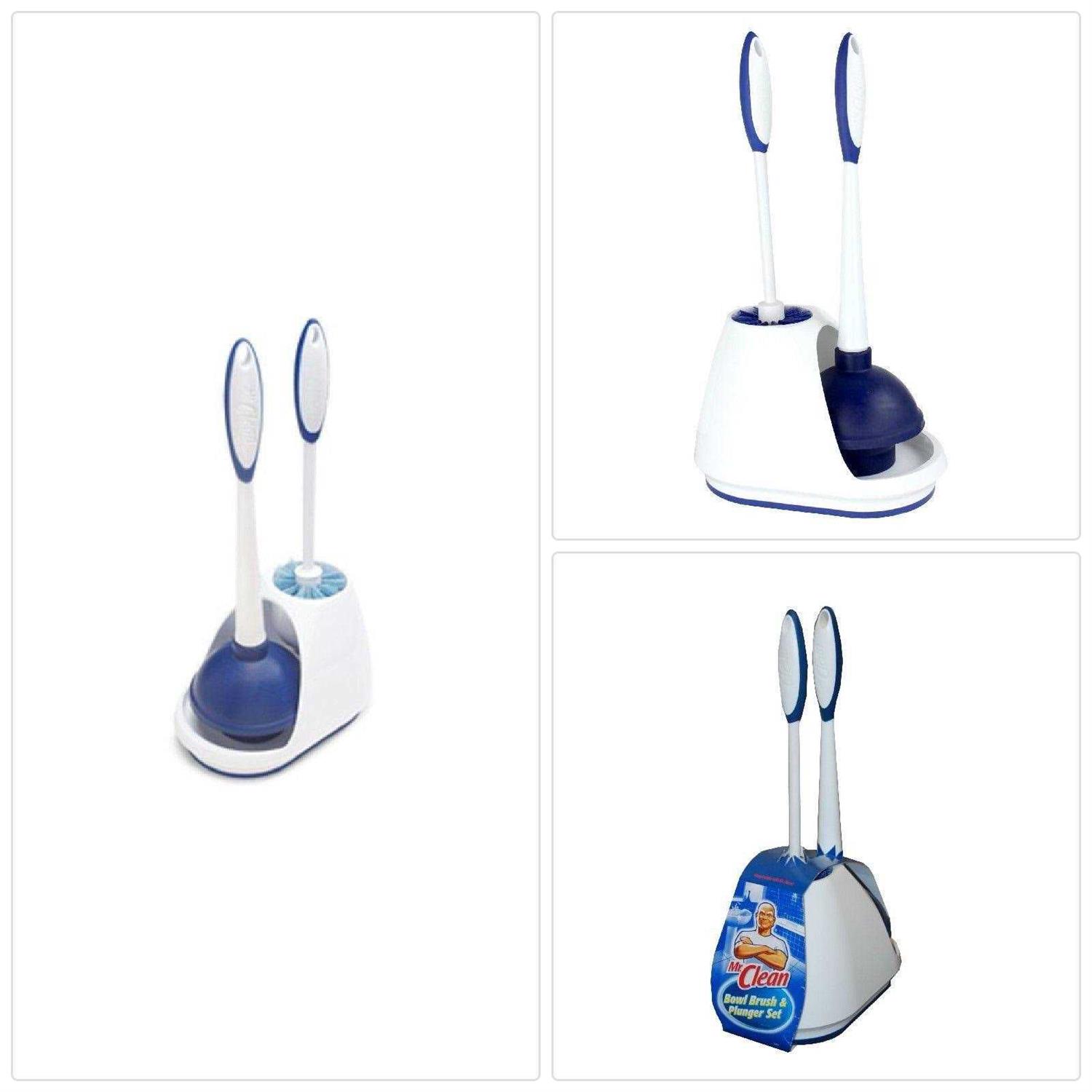 Mr. Clean Turbo Plunger & Bowl Brush Set - Inhomebuy