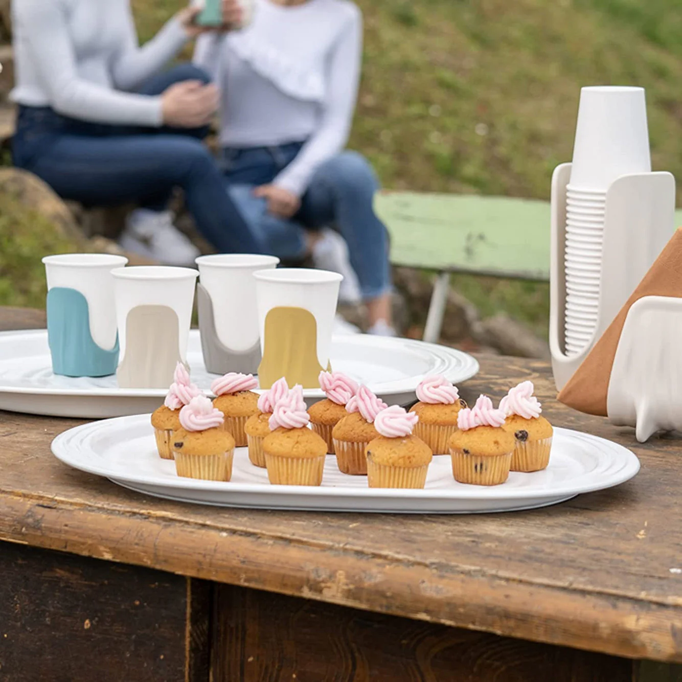 M Tray ''Tierra'' Taupe - Inhomebuy