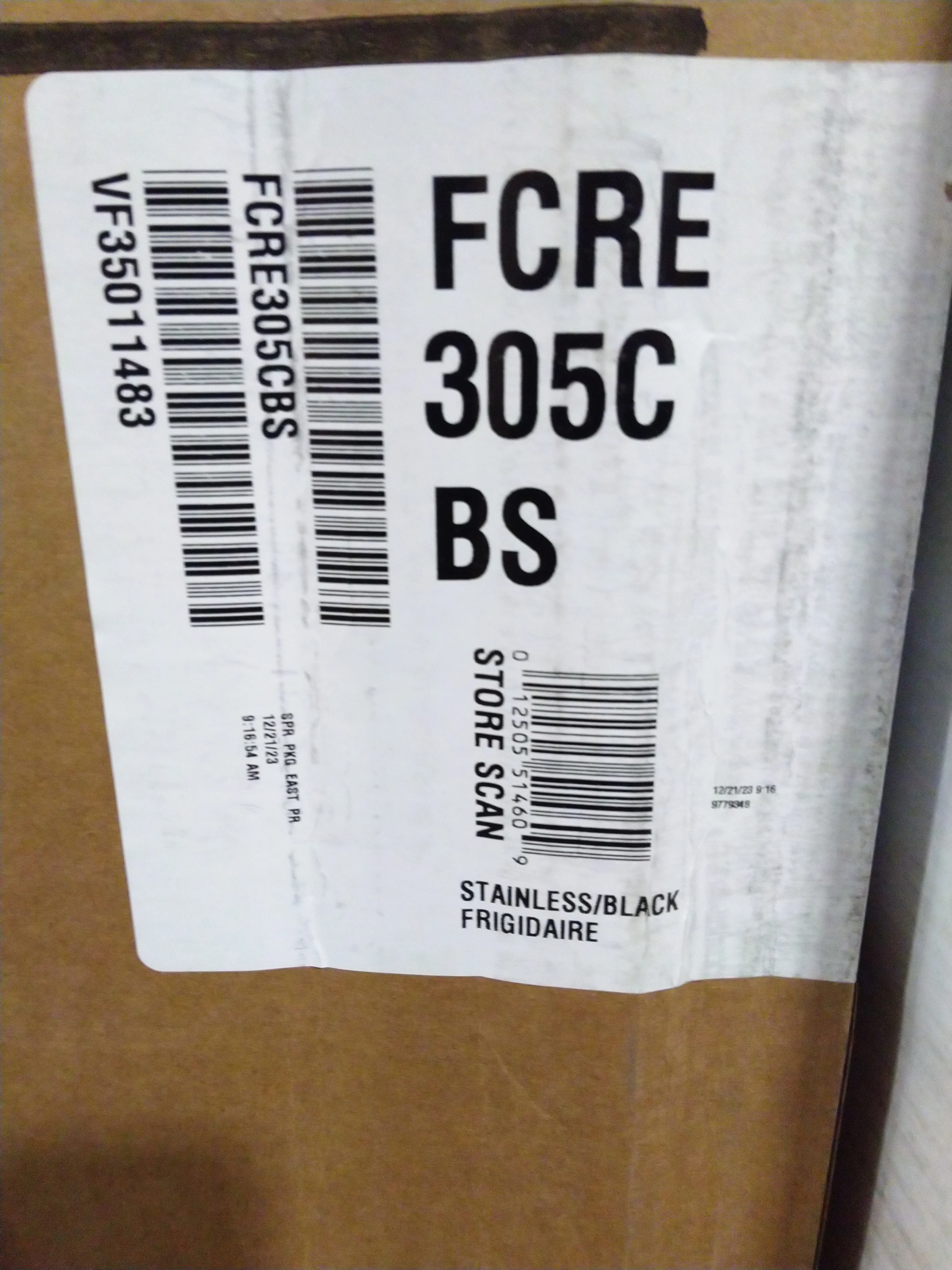 FRIGIDAIRE 30 IN 5.3 CU FT. ELECTRIC 5-BURNER RANGE WITH EVEN BAKING TECHNOLOGY - FCRE305CBS - Inhomebuy