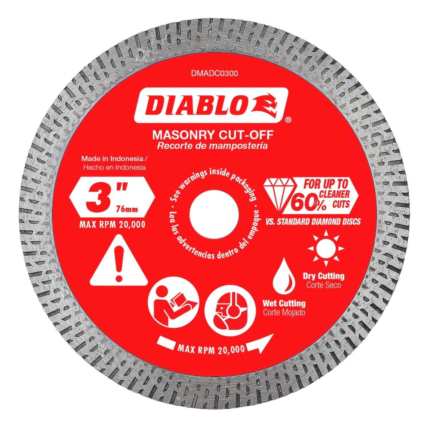 Diablo 24 Tooth Ripping Saw Blade D1024X - Inhomebuy