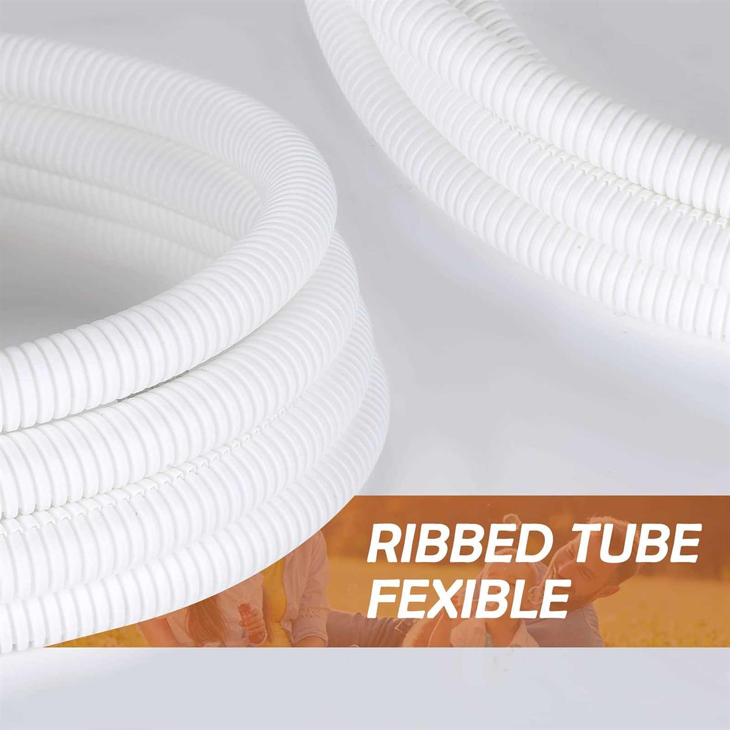 ZhiYo 20FT Wire Loom Split Tubing Auto Wire Conduit Flexible Cover - Inhomebuy