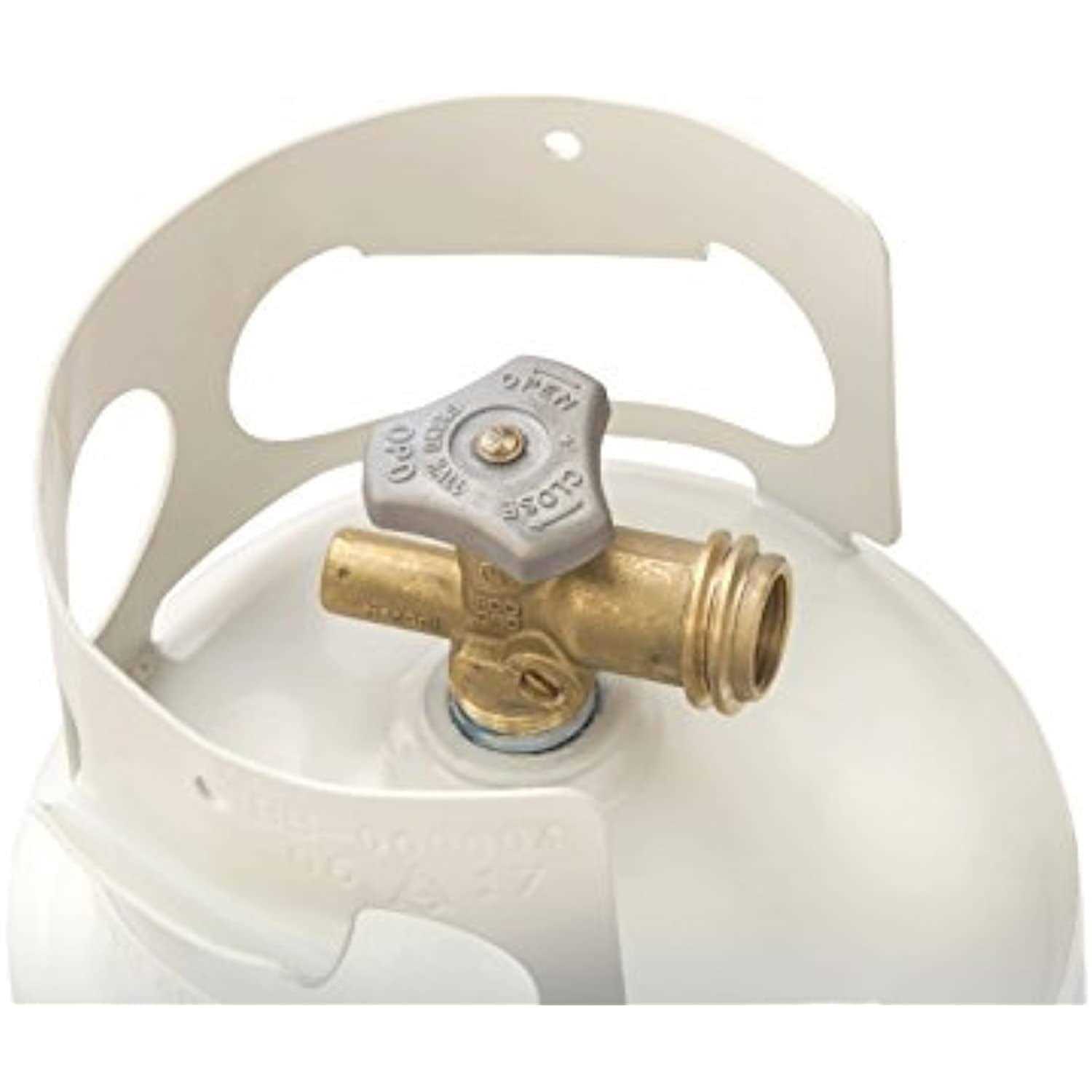 Flame King YSN201BT 20 Pound Steel Floor Buffer Propane Tank Cylinder with Vapor Valve and Level Gauge - Inhomebuy