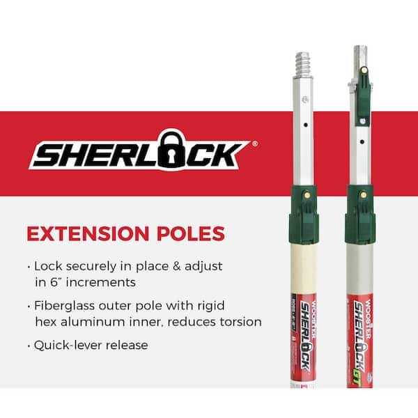 Wooster Sherlock Extension Pole and 9 in. Sherlock Frame - Inhomebuy