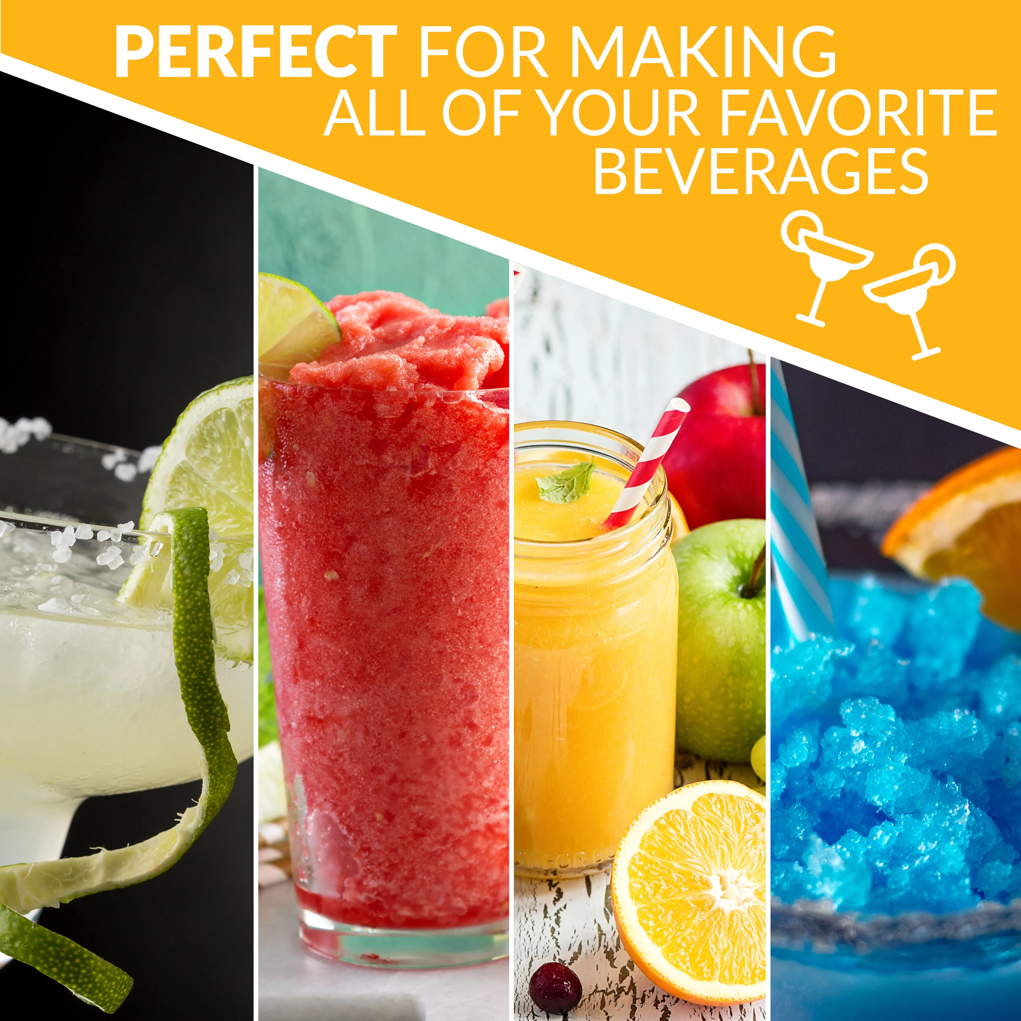 Taco Tuesday 40-Ounce Frozen Beverage Station - Inhomebuy