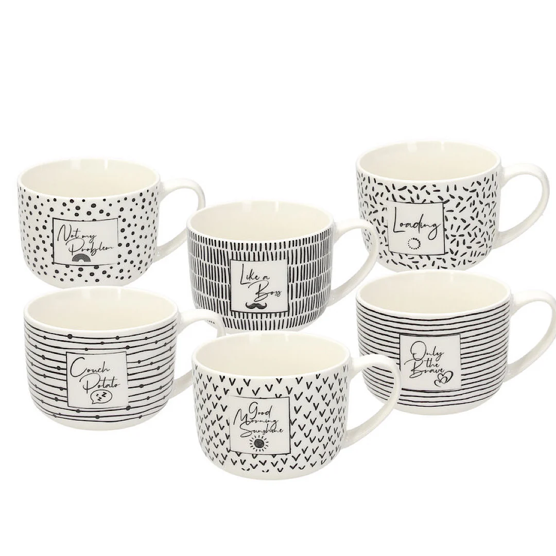 Iris Mood Breakfast Mug 450cc - Inhomebuy