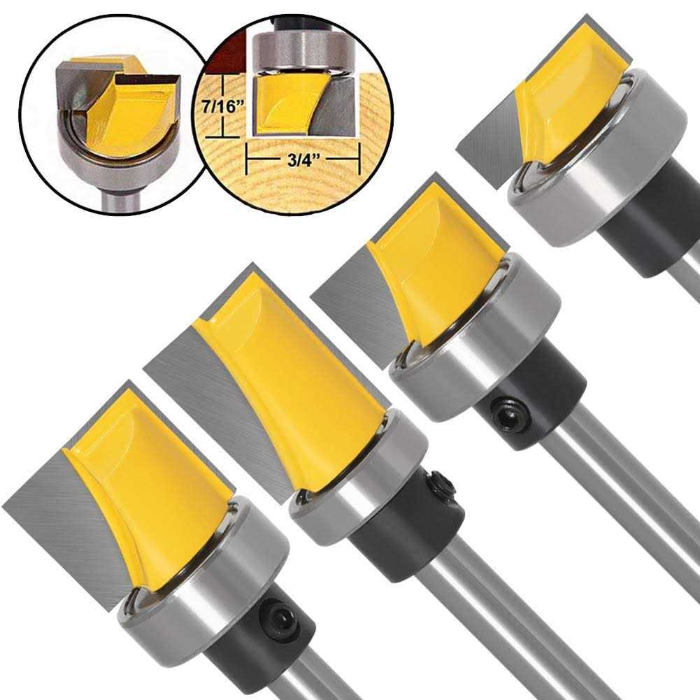 Wolfride 4pcs Long Shank Tungsten Carbide Burr Set 6mm Shank Die Grinder Burr Set for Metal 6-inch Length - Inhomebuy