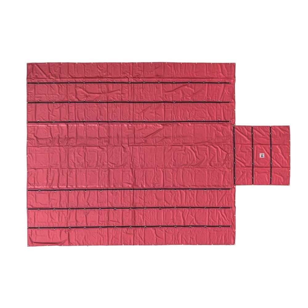 Mytee Products Dump Truck Vinyl Coated Mesh Tarps Cover with 5 Inch 18oz Double Pocket - Inhomebuy