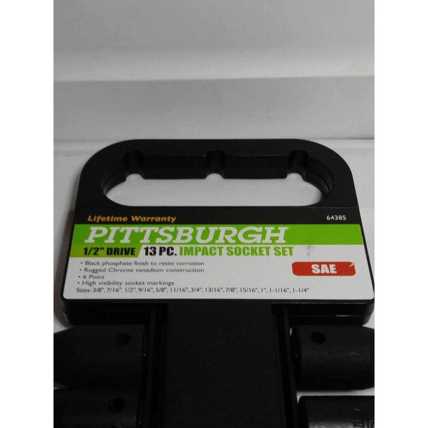 Pittsburgh 1/2 in. Drive Metric Spline Socket Set - Inhomebuy