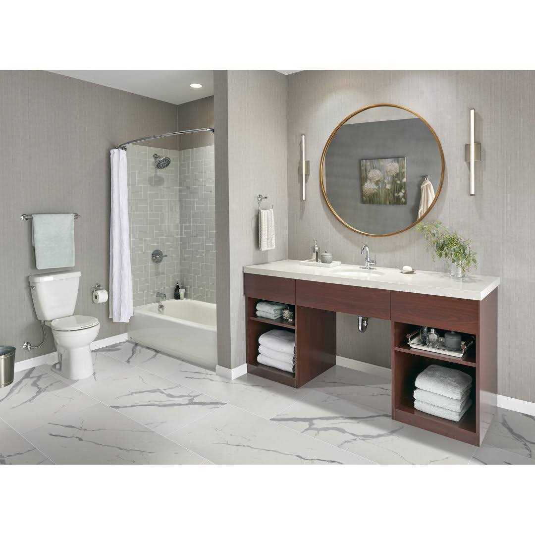 MSI Dymo Wavy White Glossy 12 in. x 24 in. Glazed Ceramic Wall Tile - Inhomebuy