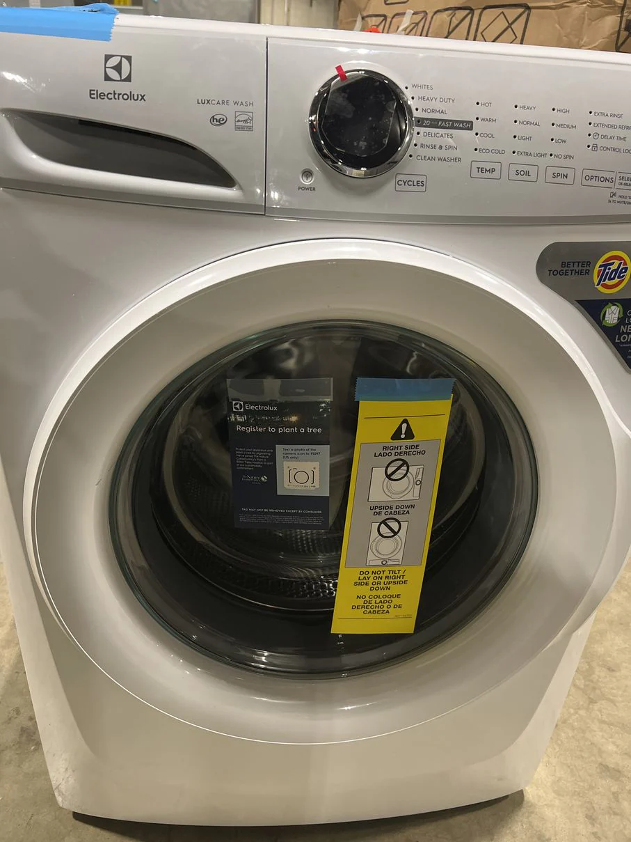 Electrolux 3 Series 2-piece Stackable White Front Load Laundry - Inhomebuy