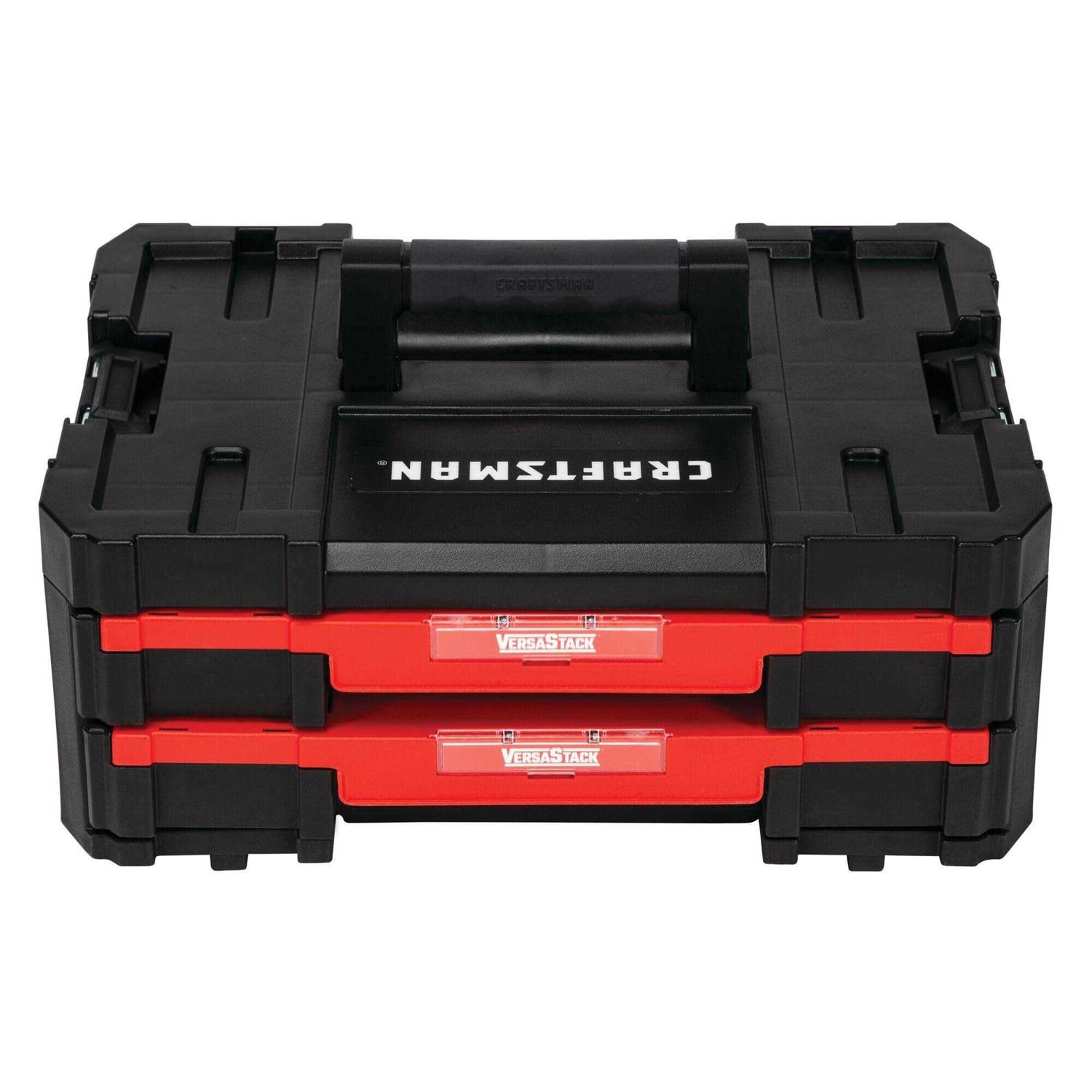 Craftsman VERSASTACK System 10-Compartment Plastic Small Parts Organizer - Inhomebuy