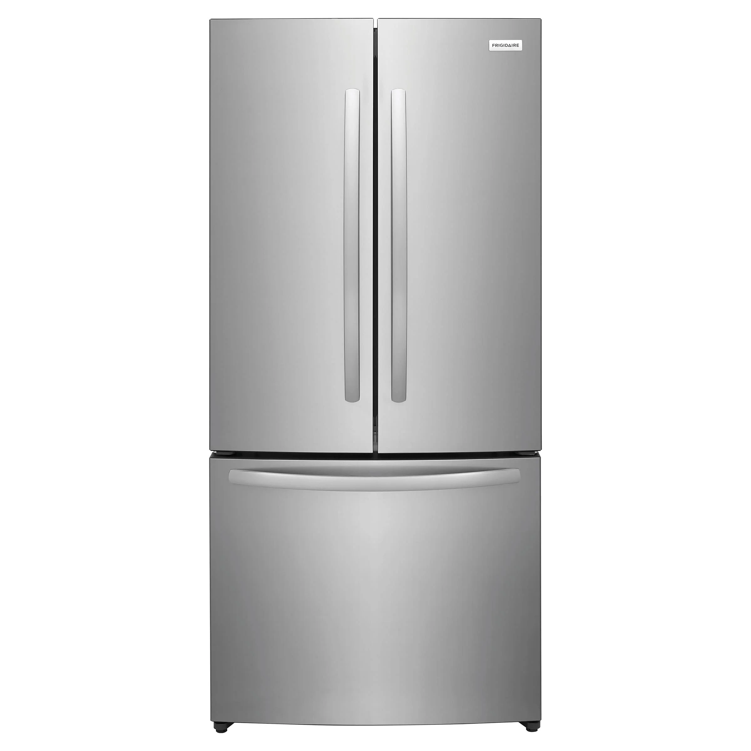 FRIGIDAIRE 31.5 IN. 17.6 CU FT. STAINLESS STEEL COUNTER-DEPTH FRENCH DOOR REFRIGERATOR - FRFG1723AV - Inhomebuy