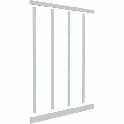 Ekena Millwork 5 x 94 PVC Lally Column Cover with Standard Cap & Base - Inhomebuy