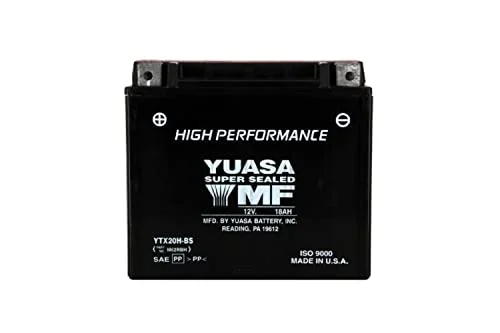 Yuasa Ytx20h Bs H Performance Mf Battery - Inhomebuy