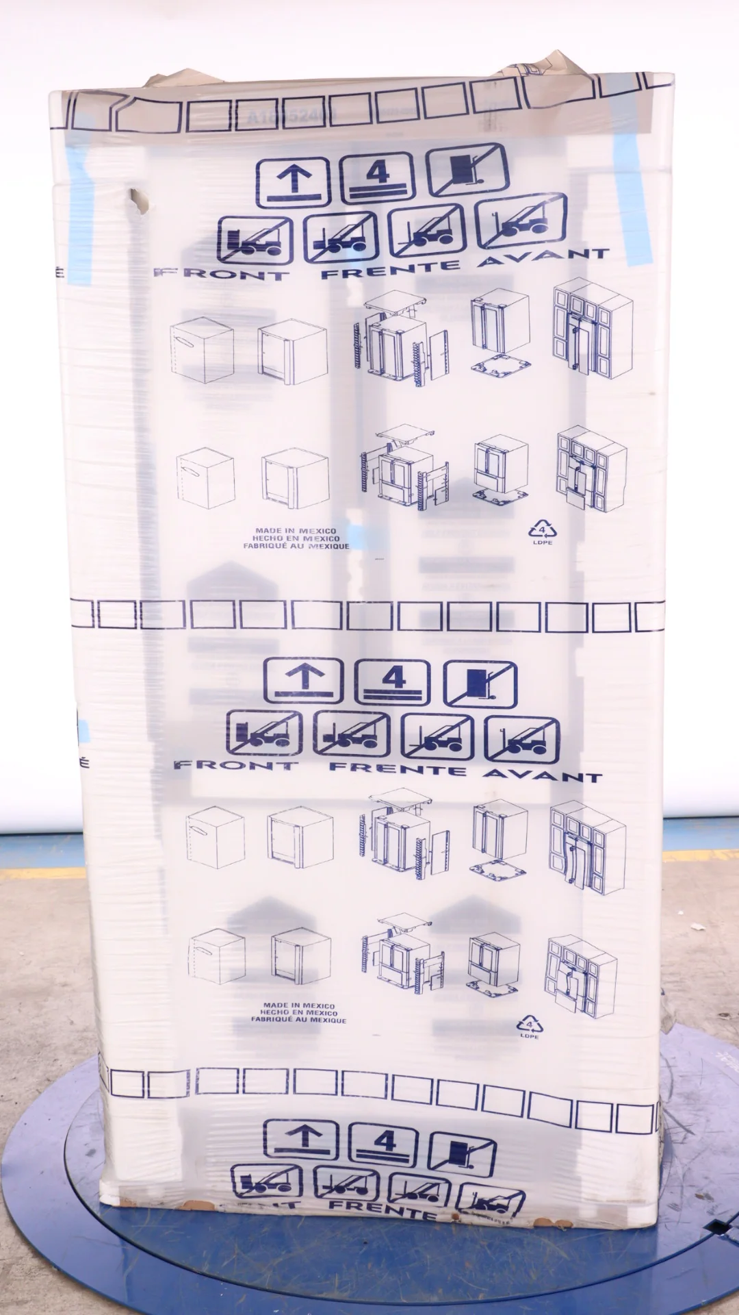 FRIGIDAIRE 36 IN. 22.6 CU FT. STAINLESS STEEL COUNTER-DEPTH FRENCH DOOR REFRIGERATOR - FRFC2323AS - Inhomebuy