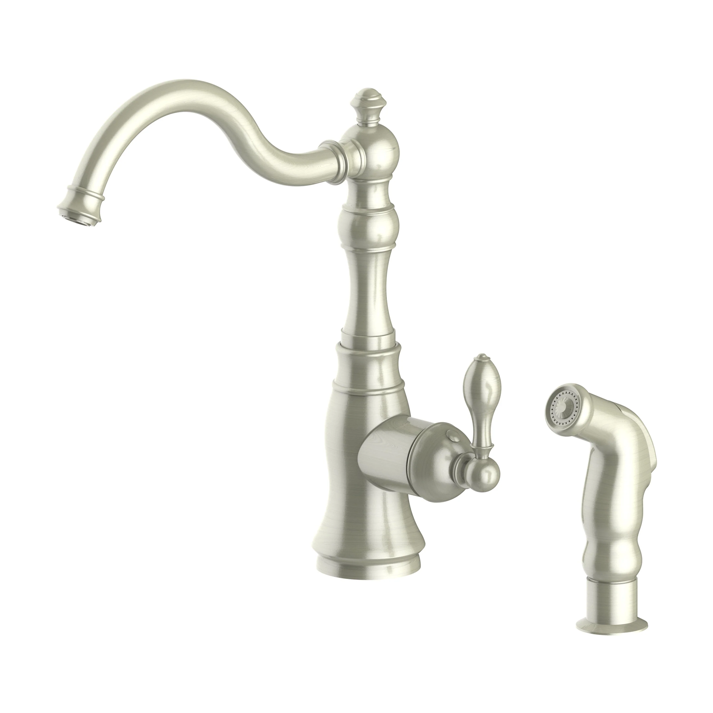 ZLINE Rembrandt Kitchen Faucet in Brushed Nickel, REM-KF-BN - Inhomebuy