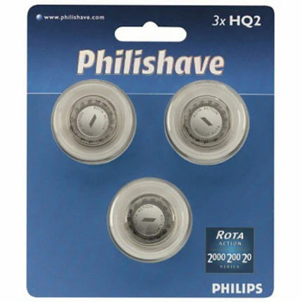 HQ2 | Shaving Heads 3x for 2000 series - Inhomebuy