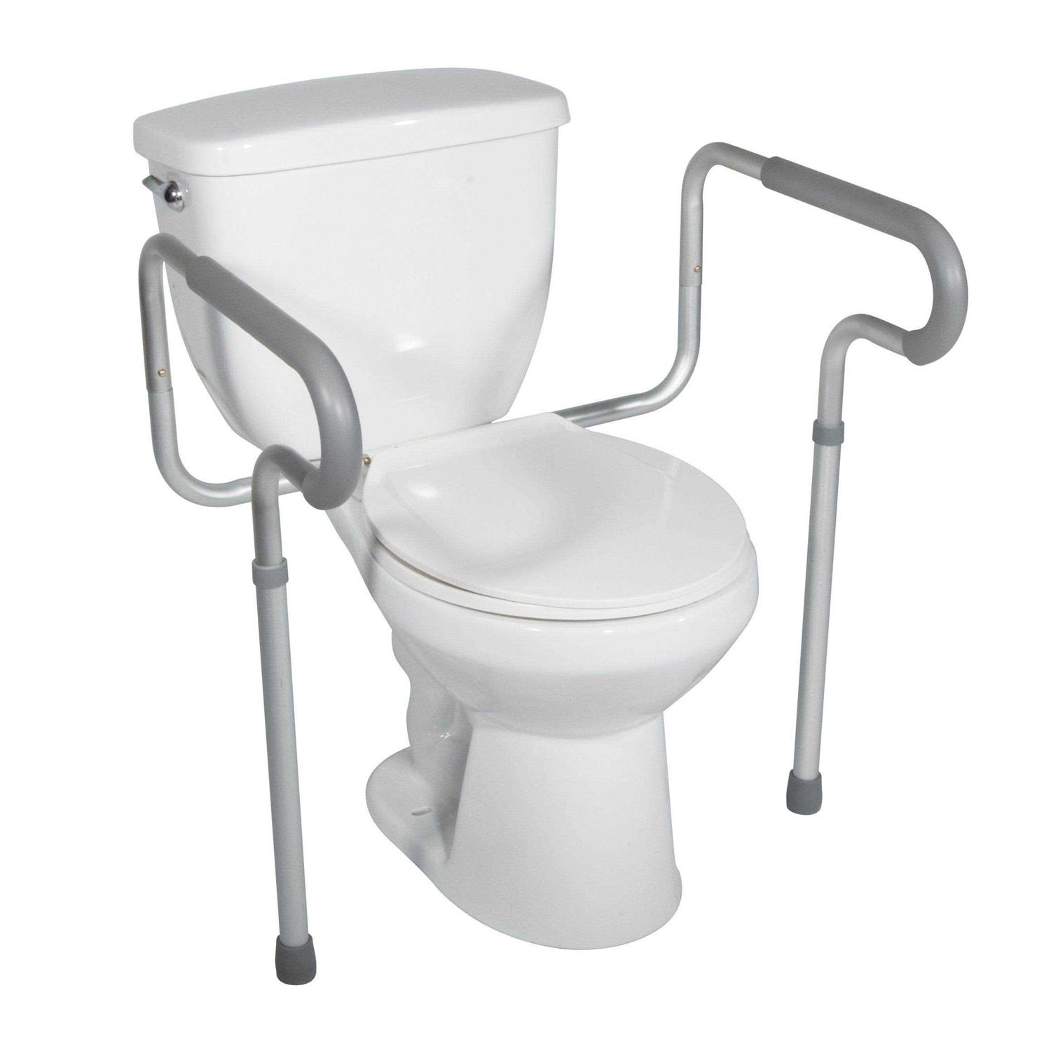 Drive Medical Stand Alone Toilet Safety Rail - Inhomebuy