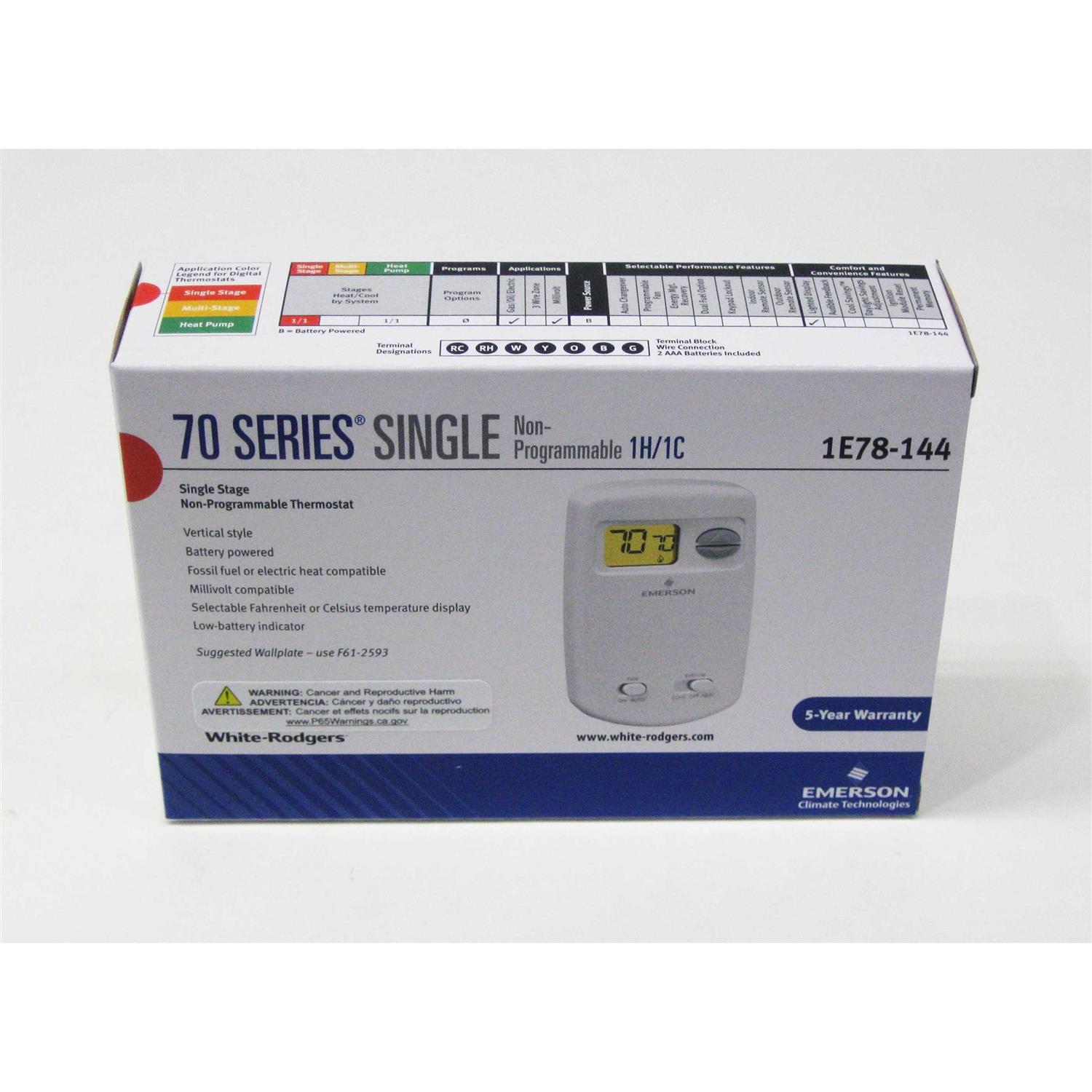 White-Rodgers 1E78-140 - Inhomebuy