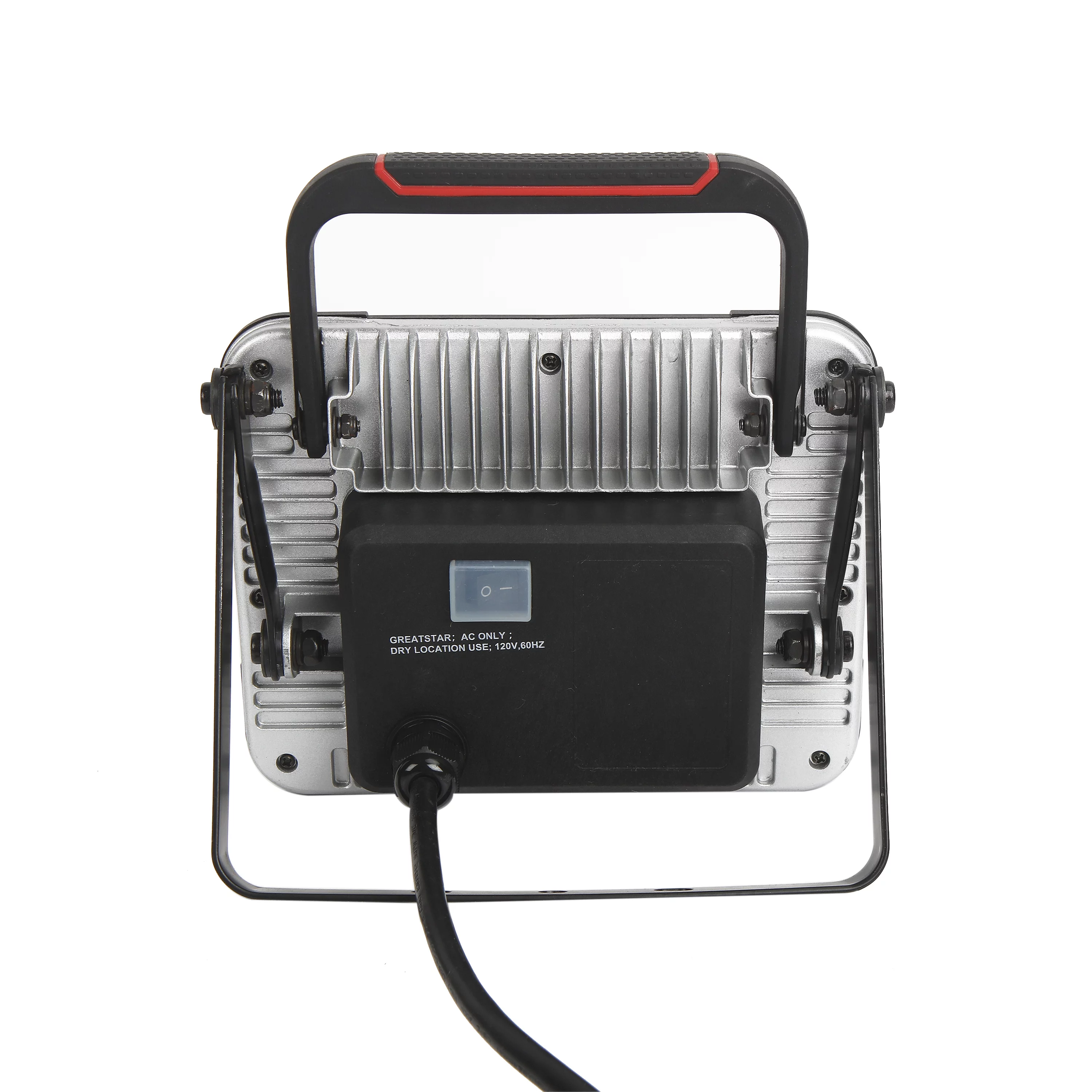 Hyper Tough 2000 lm LED Area Light, LED Shop Light, Black, Red, Model 1019,Car Use - Inhomebuy