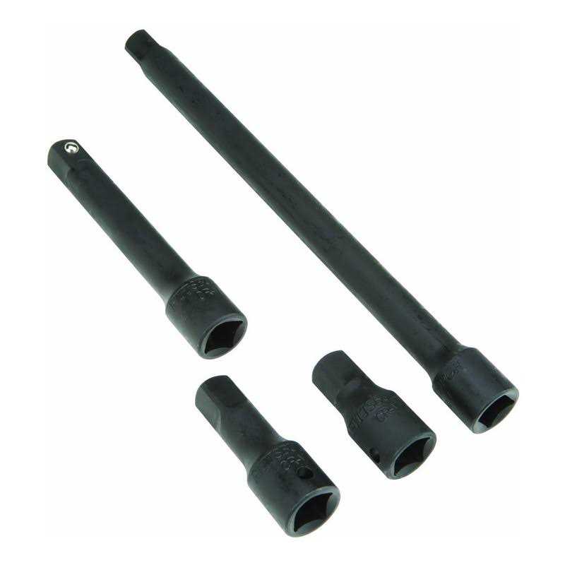 Pittsburgh 1/2 in. Drive Impact Deep Socket Set - Inhomebuy