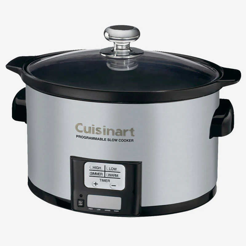 Cuisinart Slow Cooker 3.5 qt, brushed s/s | PSC-350C - Inhomebuy