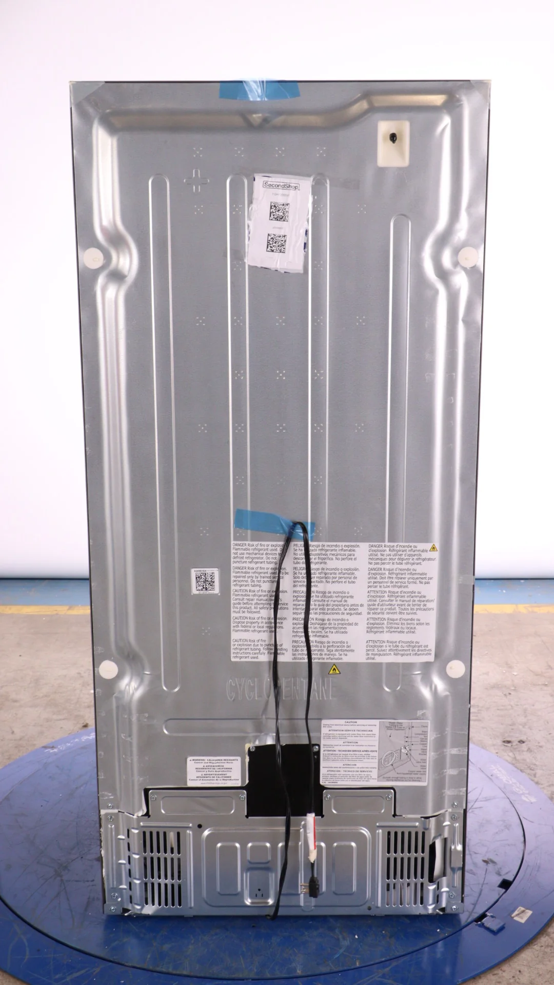 FRIGIDAIRE GALLERY 30 IN. 20.0 CU. FT. STAINLESS STEEL TOP FREEZER REFRIGERATOR - FGHT2055VF - Inhomebuy