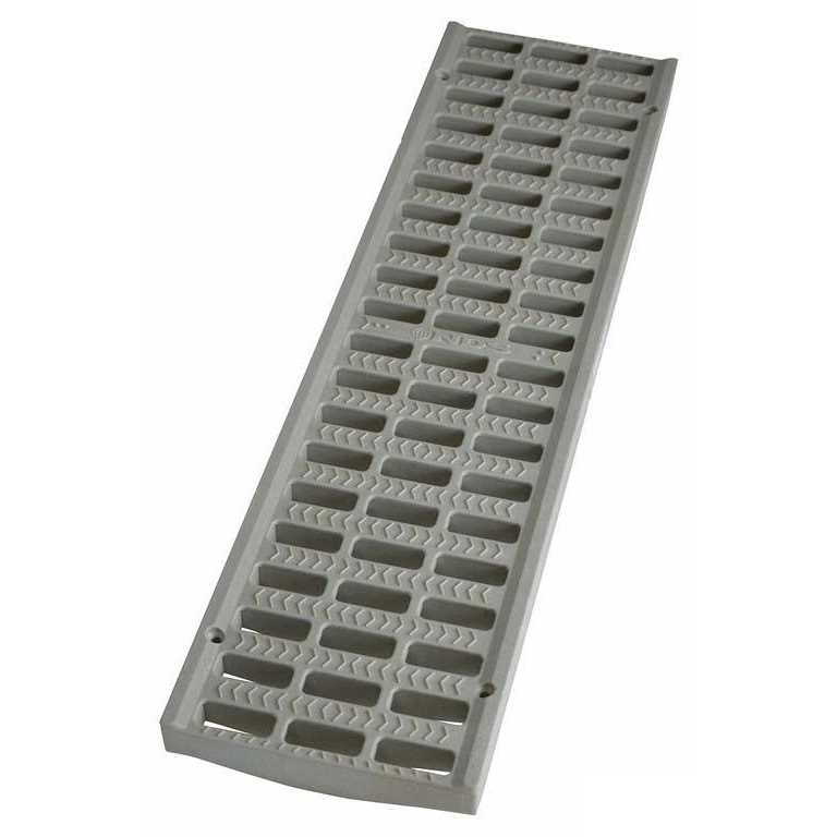 NDS 5 Pro Series Channel Drain Kit with Metal Grate 864GMTL - Inhomebuy