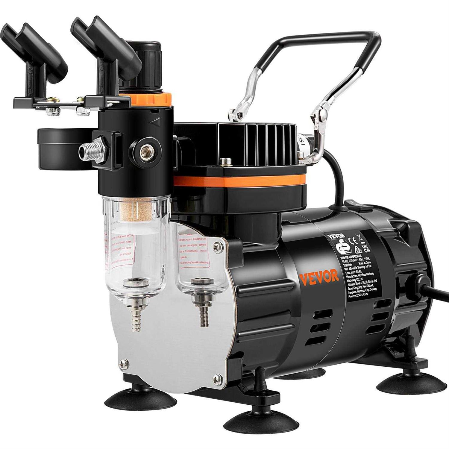 VEVOR Air-Operated Double Diaphragm Pump QBY4-25L F46 35 Gpm 1 Inch Inlet And Outlet YBGMBQBY4-25LF461V0 - Inhomebuy