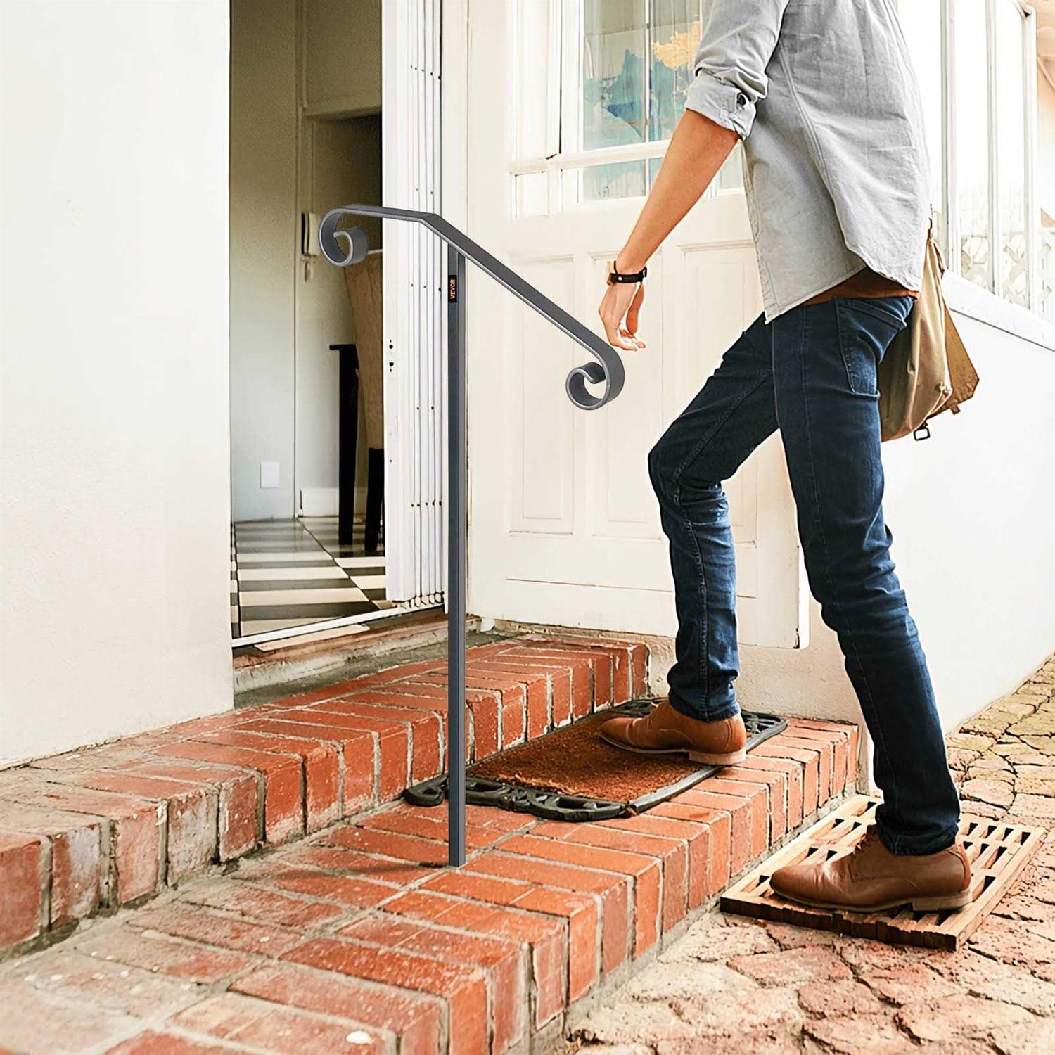 VEVOR Single Folding Security Gate H x Folding Door Gate Steel Accordion Security Gate Flexible Expanding Security Gate - Inhomebuy