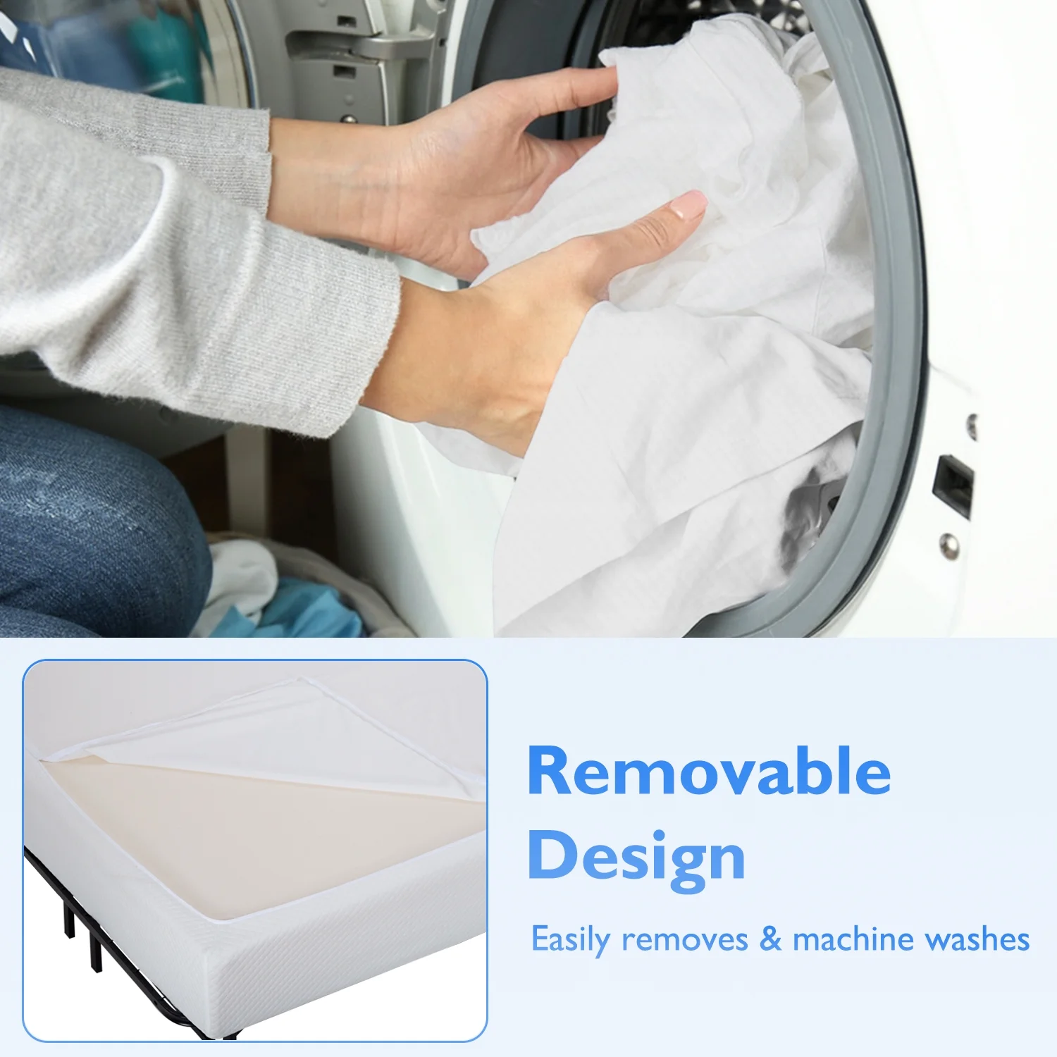 YRLLENSDAN 6 Inch Gel Memory Foam Mattress Medium Firm Mattresses Bed-in-a-Box, Twin - Inhomebuy