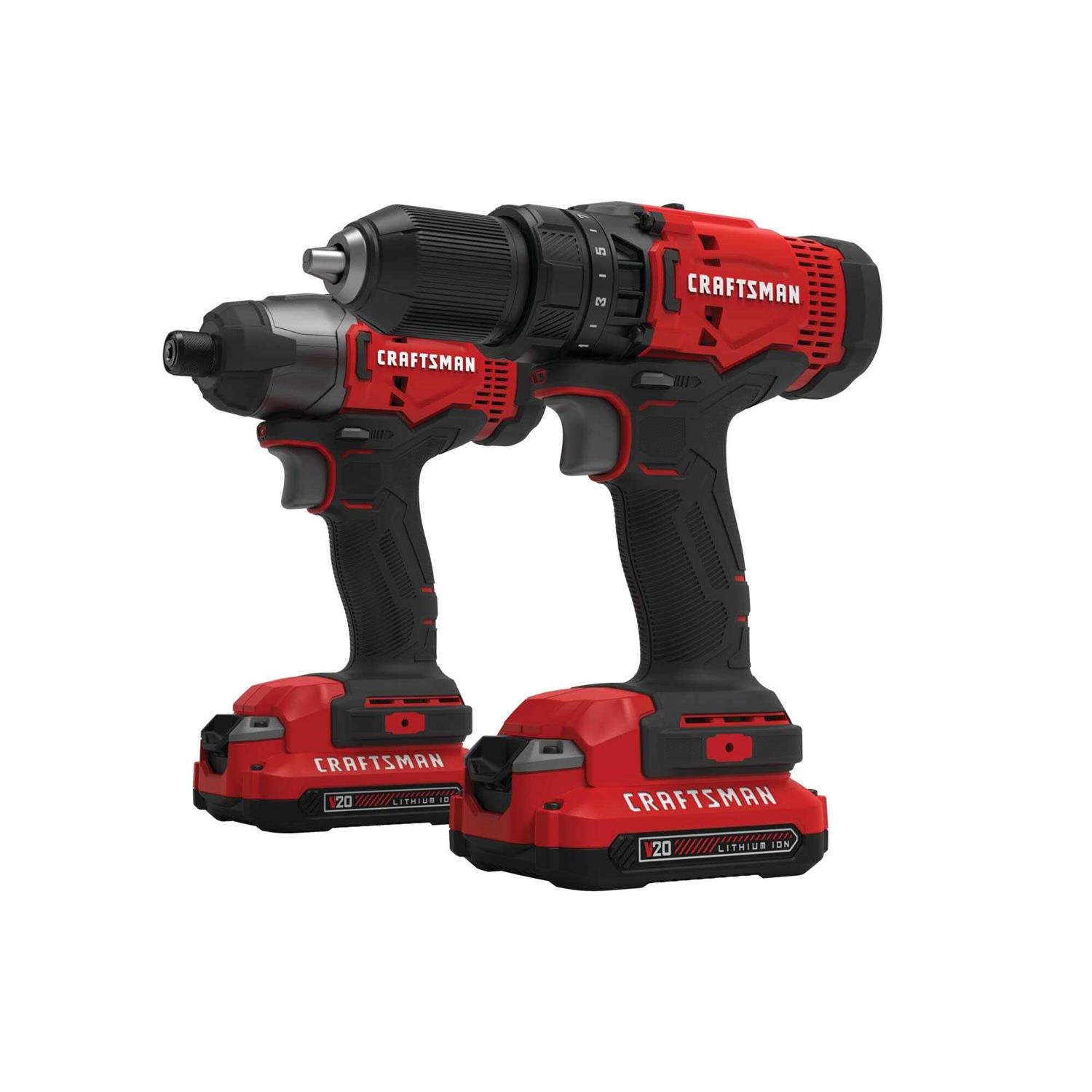 Craftsman V20 1/4 in. Cordless Brushless Impact Driver Kit - Inhomebuy