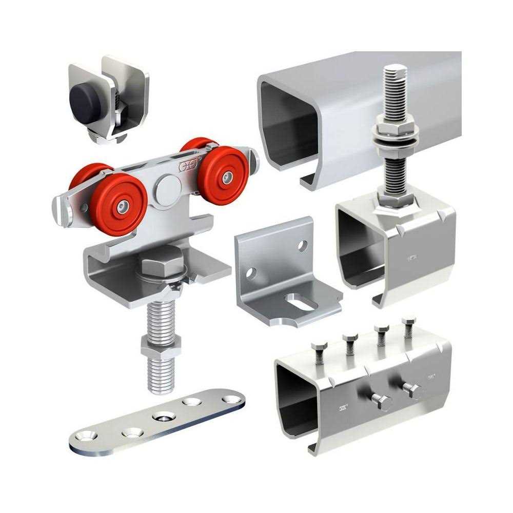 Sliding Cabinet Door Hardware Kit Tracks For 2 Bypass Cabinet Doors Up To 13lbs - Inhomebuy