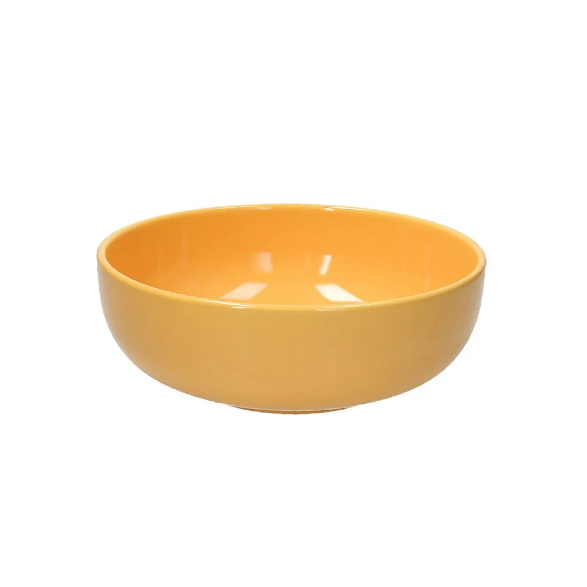 Natural Love Salad Bowl 23cm Yellow - Inhomebuy