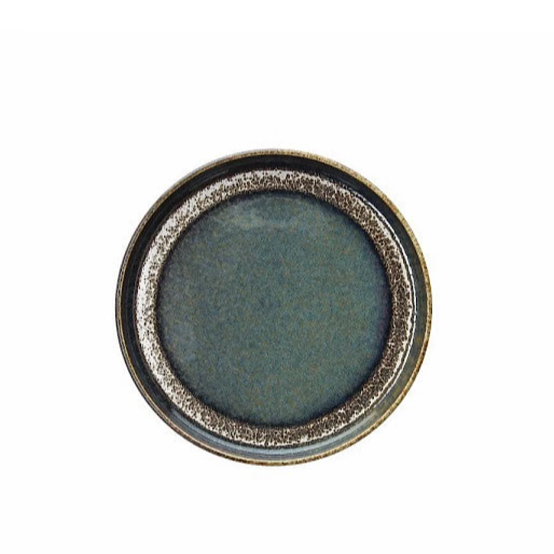 Edge Plate 20cm Bloom Blue - Inhomebuy